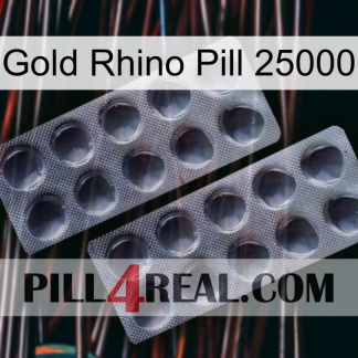 Gold Rhino Pill 25000 31
